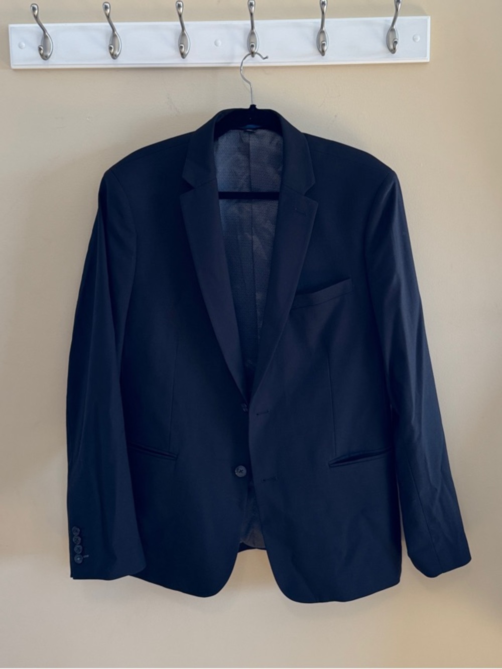 RW&CO. Black Single-Breasted Sport Coat